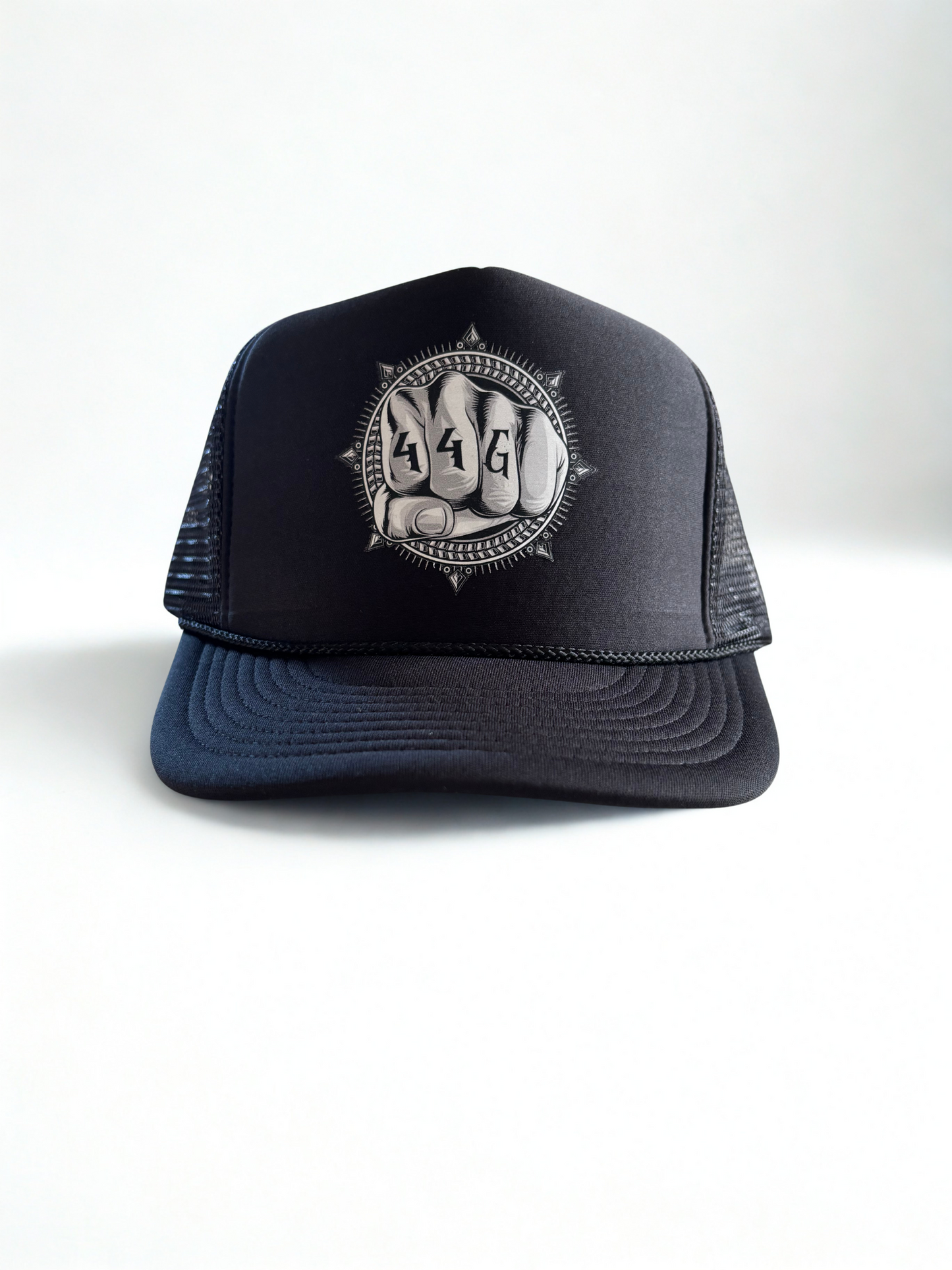 44G Black Trucker